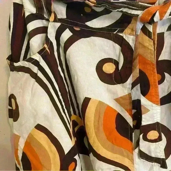 Vintage Western Fringed Skirt with Fall Colors Design Size Large - Picture 2 of 12